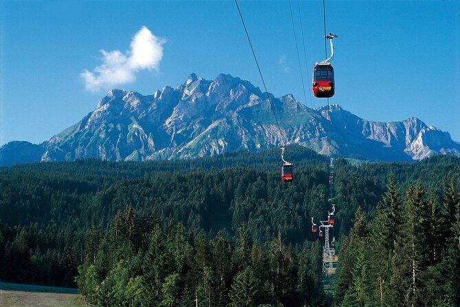 2-Day Alps Tour from Zurich: Mt Pilatus and Mt Titlis - Mt Titlis summit: Rotair, 3,020m, and the Glacier Cave vibes