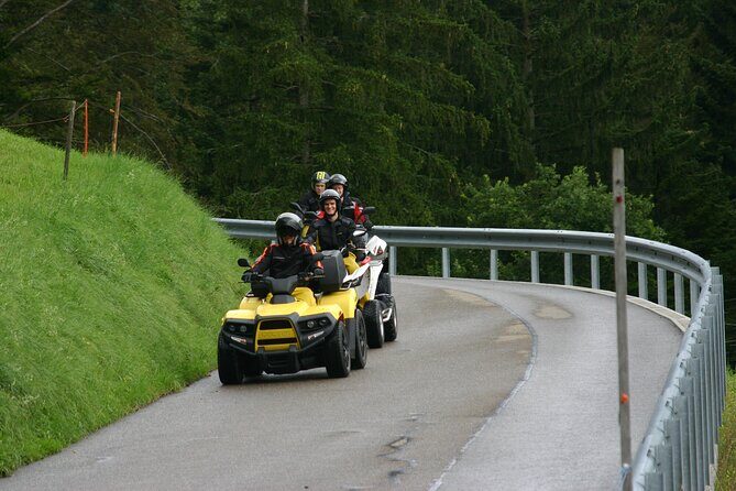 4-hour Quad Tour near Zurich - Pickup and meeting point: Pfäffikon rail connection to Bauma start