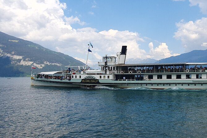 Attraction Ticket: Day Pass for Lake Thun & Brienz Boat Cruises - Lake Thun (Thunersee): Interlaken West to Thun With Lots of Flex