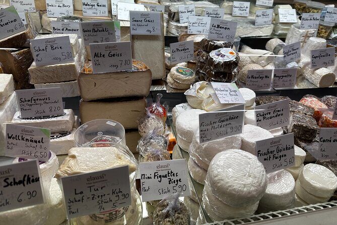 Basel Farmer's Market, Cheese, Chocolate & Pastry Tour - Bankverein chocolate: truffles, dark chocolate, and Swiss industry history