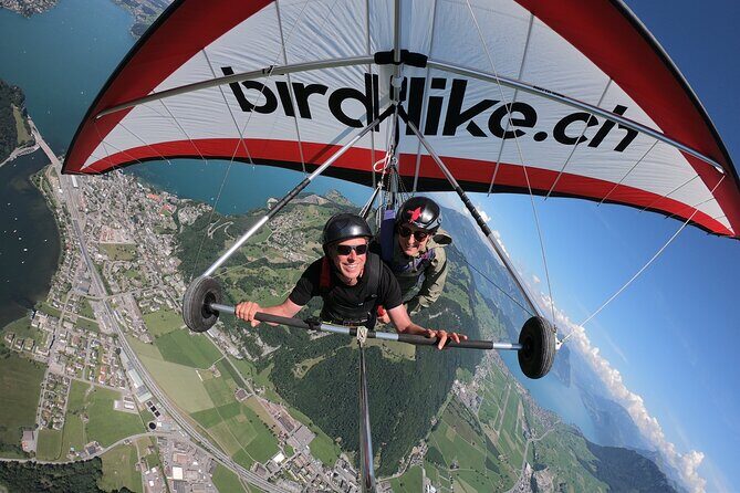 Birdlike Hang Gliding Lucerne - Flying 2,000m Above Lake Lucerne: The Birdlike Difference