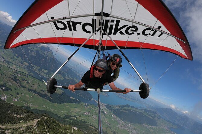Birdlike Hang Gliding Lucerne - The Takeoff: Run a Few Steps, Then You’re Gone