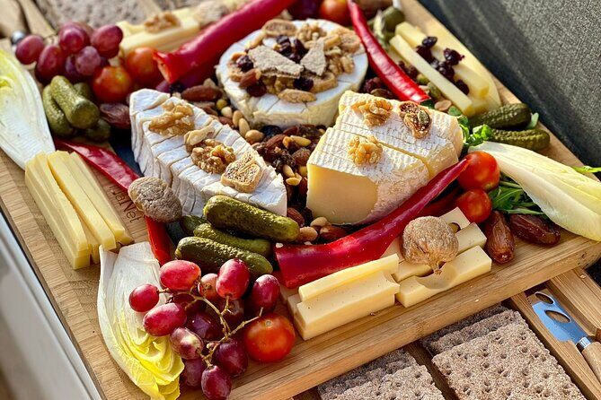 Cheese platter by Boat on Lake Thun, Interlaken - Key things I’d circle before you book