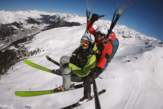 Davos Ski And Fly (Video & Photos Included) - Jakobshorn Cable Car to Launch Site: Weather Checks and a Real Briefing