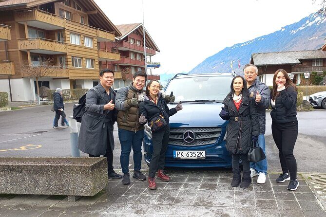 Day trip to Swiss Villages from Zurich - Small Group Tour by Car - Brienz on the return: turquoise lake photos and one last stretch