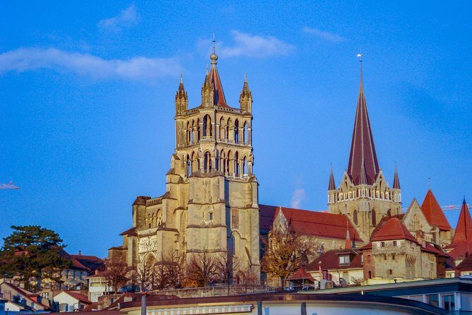 Explore Lausanne in 60 minutes with a Local - Lausanne Cathedral: portal details and tower views