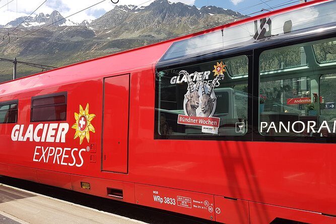 Glacier Express Panoramic Train Round Trip in one Day Private Tour from Basel - Into Ruinaulta and Disentis: Gorge Drama Without Extra Hiking