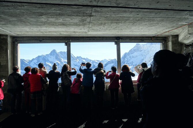 Jungfraujoch Private Tour – Top of Europe & Lauterbrunnen Valley - Sphinx Observatory: 360-degree views and a photo-friendly platform
