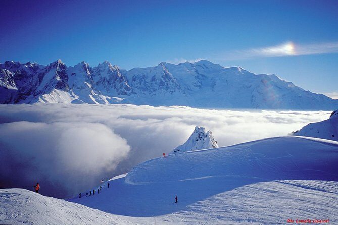 (KTG114) - Chamonix Skiing day from Geneva - The lift pass for four domains: how to choose your day