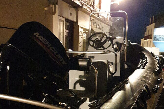 Lake Zurich mini boat tour / by night! - The return: gold and silver shoreline views