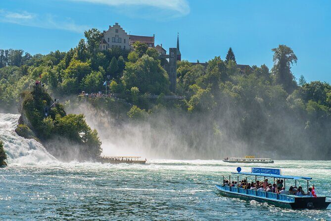 Morning group tour to Rhine falls - Boat ride and cruise options: the part that can change with season