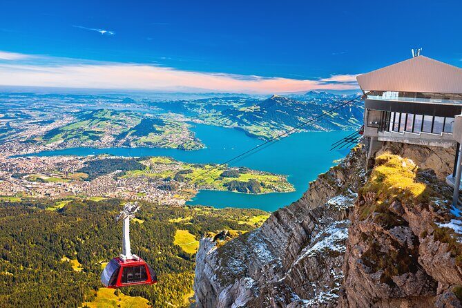 Mount Pilatus & Mount Rigi in just 1 Day! - Start in Lucerne: Torbogen meeting point and an early launch