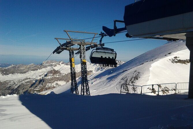 Mount Titlis Glacier World Private Day Trip from Basel - Trübsee snow park and snowtubing: the fun break at Lake Trübsee