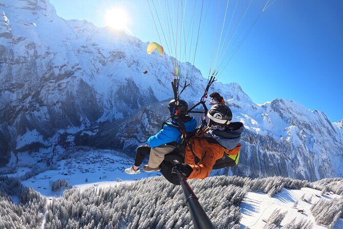 Mürren Lauterbrunnen: Paragliding Panorama Tandem Flights - Getting There: The Stechelberg Cable Car to Birg Launch Flow