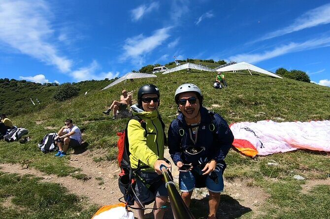 Paragliding Tandem in Switzerland - Quick hits on tandem paragliding in Engelberg