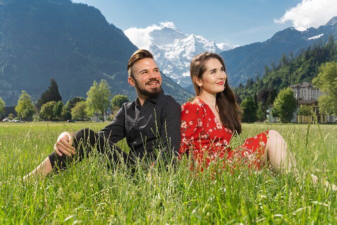 Private Photoshoot in Interlaken and Lake Thun - A Private 90-Minute Shoot Across Interlaken and Lake Thun