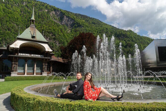 Private Photoshoot in Interlaken and Lake Thun - How the Professional Flash Helps (Even When Light Isn’t Perfect)