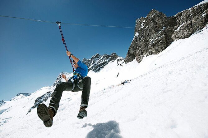 Private trip from Zurich to Jungfraujoch (The Top of Europe) - At Jungfraujoch: Ice Place, the Sphinx Observation Deck, and Views
