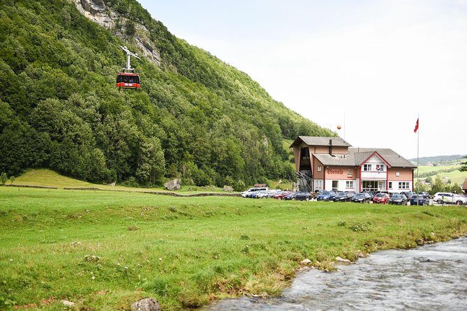 Private Trip from Zurich to St. Gallen & Appenzell - Mount Säntis optional cable car: a view across six countries