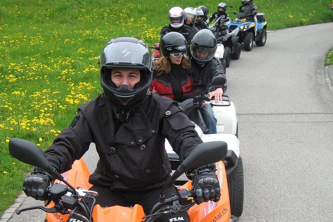 Saturday Quad tour near Zurich - What You Get in a Small 3-Hour Quad Ride