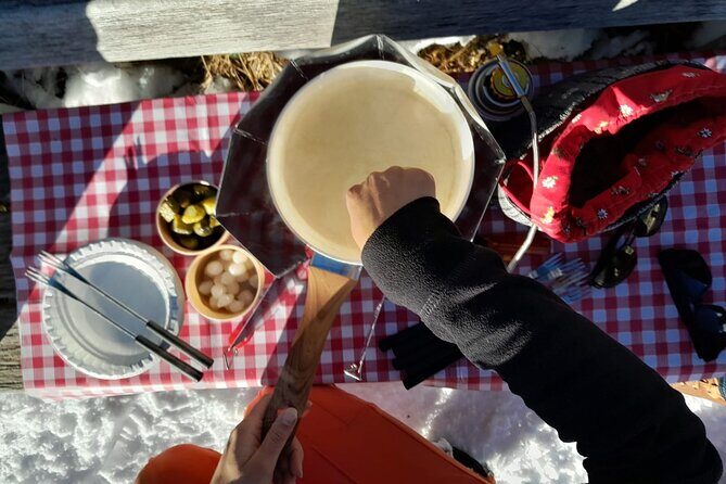 Sledding Cheese Fondue, Chocolate - The Sled Run From Männlichen Toward Holenstein