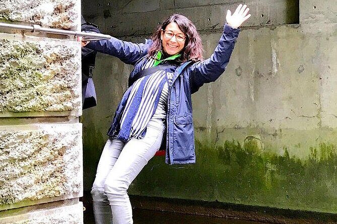 Thun Foxtrail Treasure - The Cholerenschlucht start: where slippery spots can matter