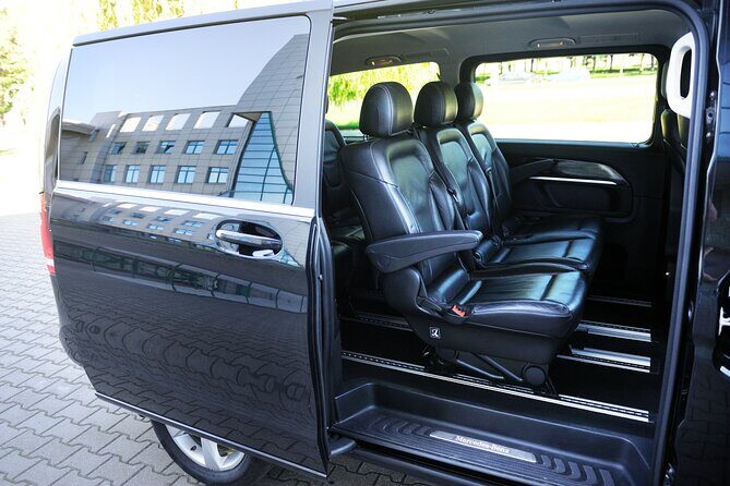 Zurich Airport Stress-Free Private Transfer - The ride: air-conditioning, Wi‑Fi, and bottled water on board