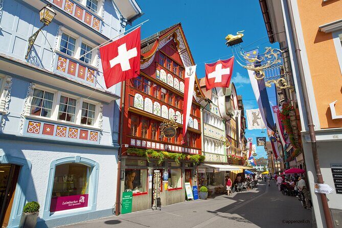 Zurich Open Top Bus, Chocolate and Cheese Factory Tour Appenzell - Appenzell Free Time: Short Strolls and Photo Chances
