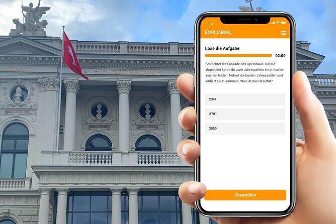 Zurich Scavenger Hunt and Sights Self-Guided Tour - Starting at Zurich Town Hall: a practical place to begin