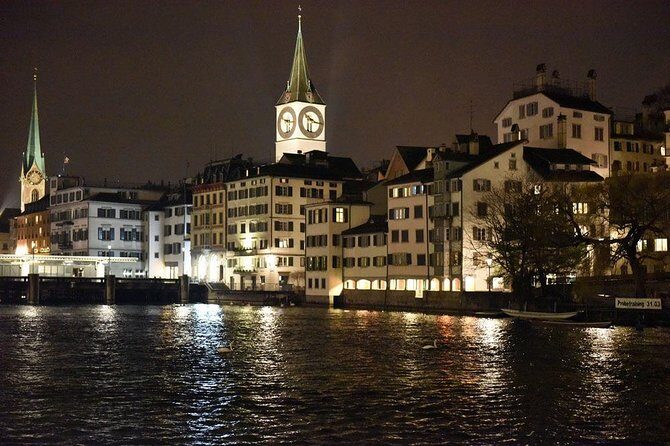 Zurich Sightseeing Private Walking Tour - Grossmünster church and the tower views over Limmat and Lake Zurich